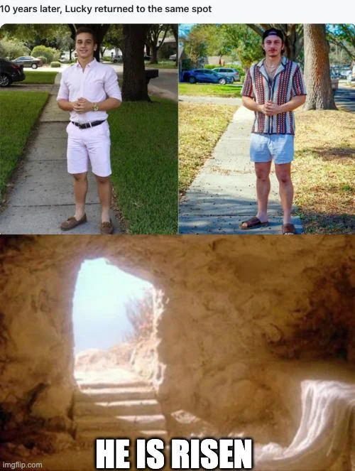 10 years later and he still looks pretty good