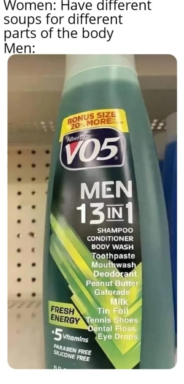 13 in 1 shampoo wow