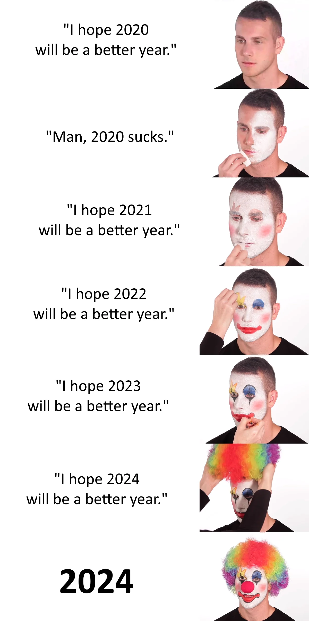 2024, unfortunately, will NOT going to be a better year as 2020 is already just a beginning. 2027 however...