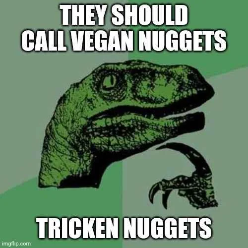 A new name for vegan nuggets?