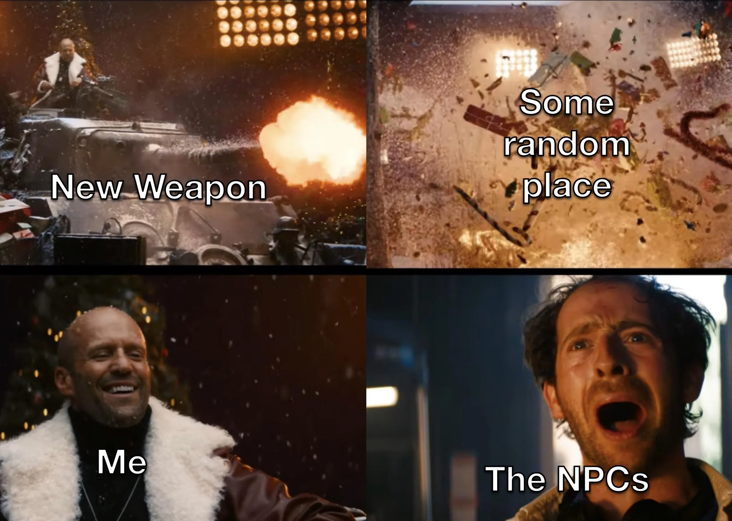 Always gotta test it before bringing it on a mission