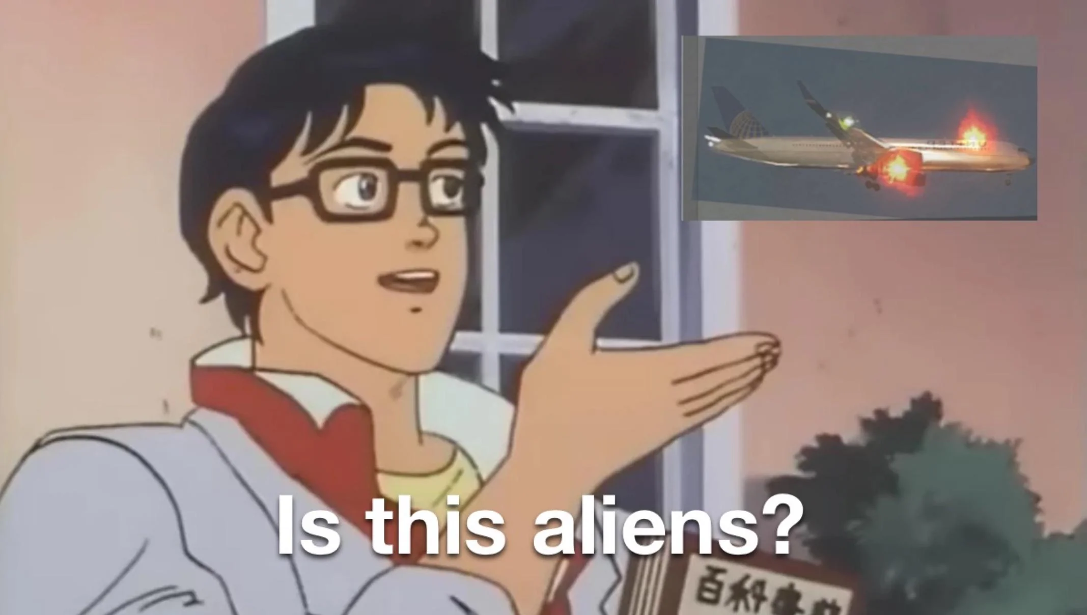Americans when they see planes