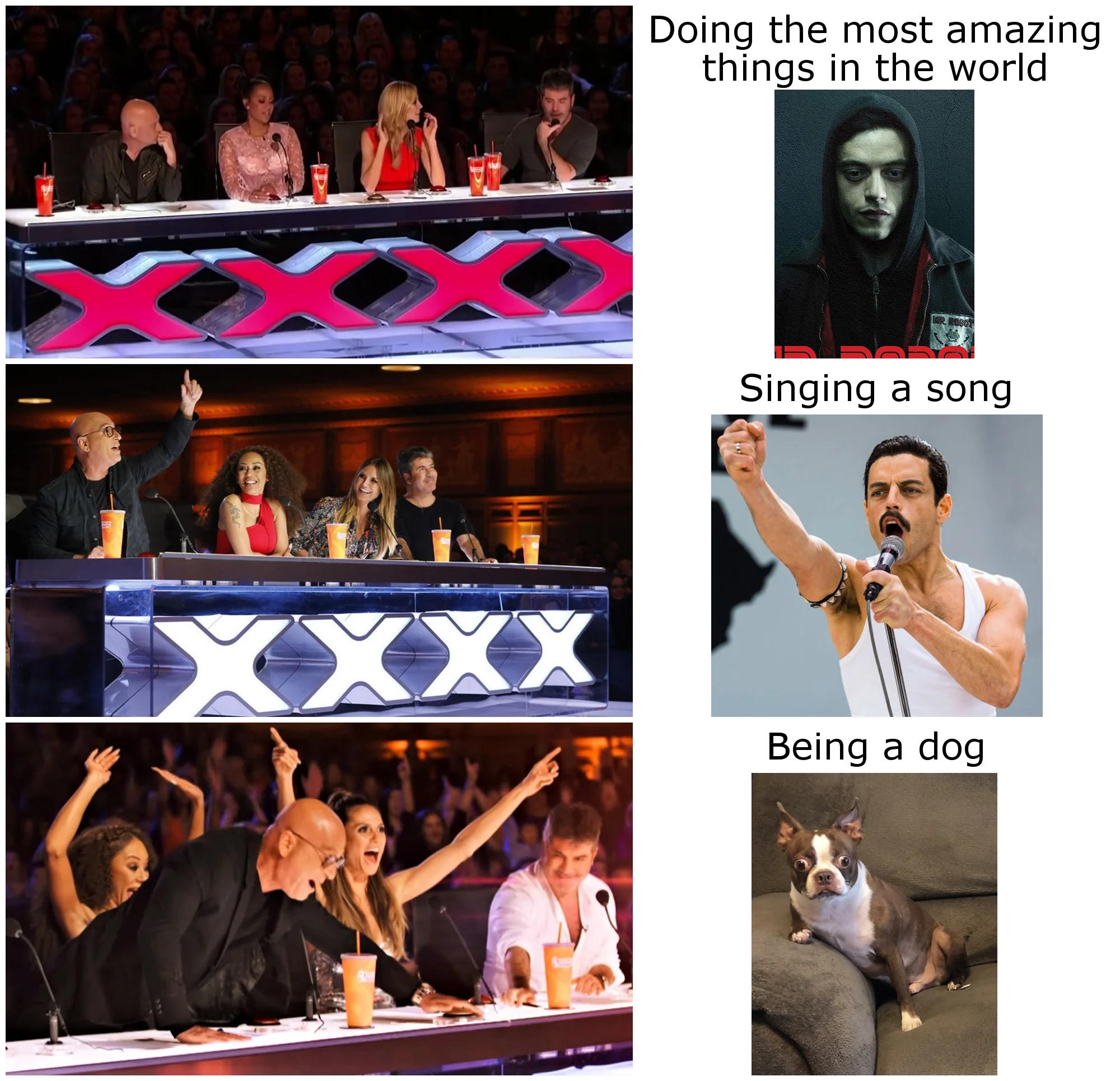America's Got Talent be like