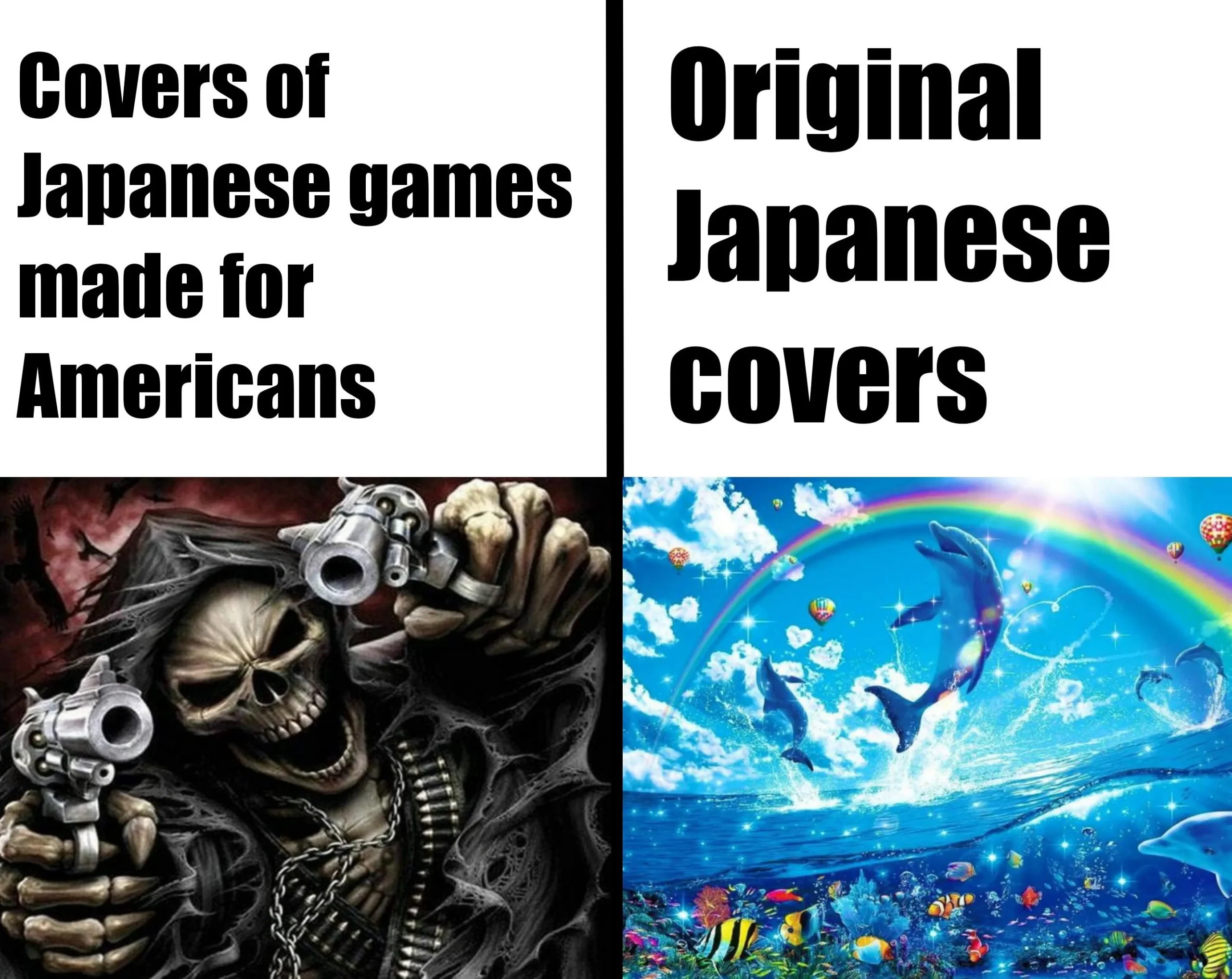 And it's 99% chance that original cover looks way more appealing than american one