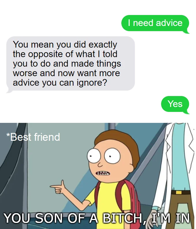 Best friends be like