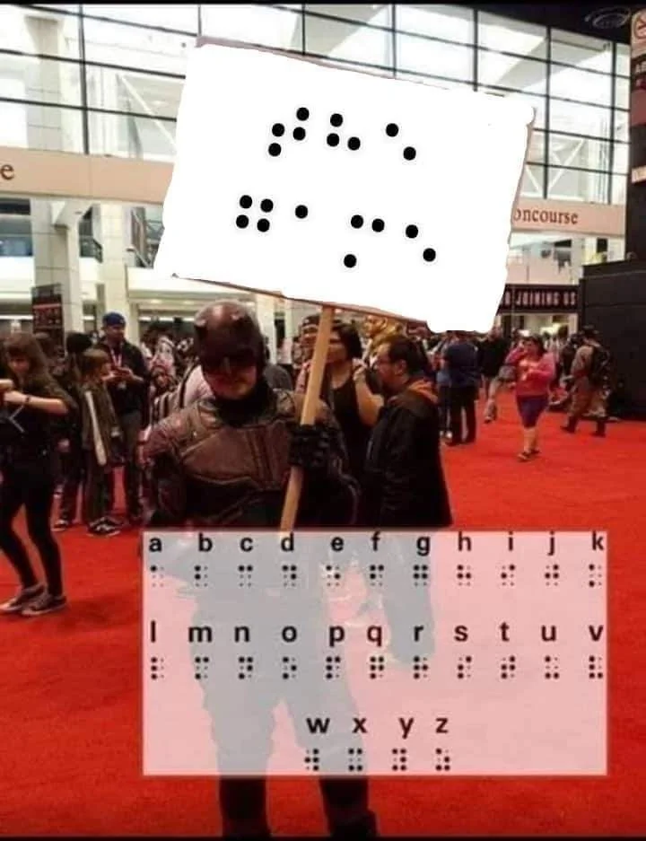 Blind leading the blind...