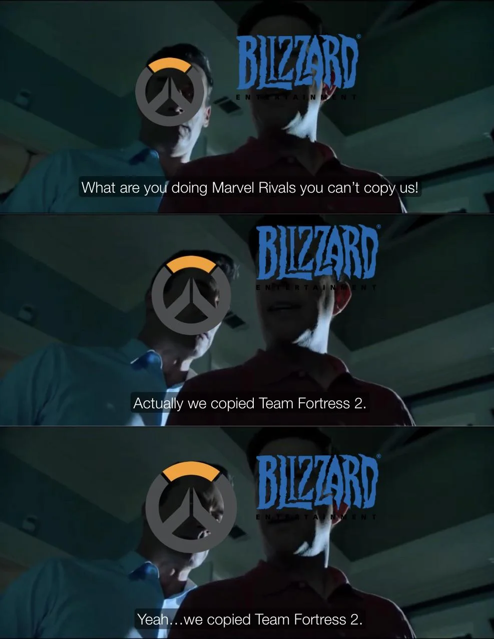 Blizzard after seeing the success of Marvel Rivals