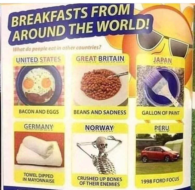 Breakfast from around the world!