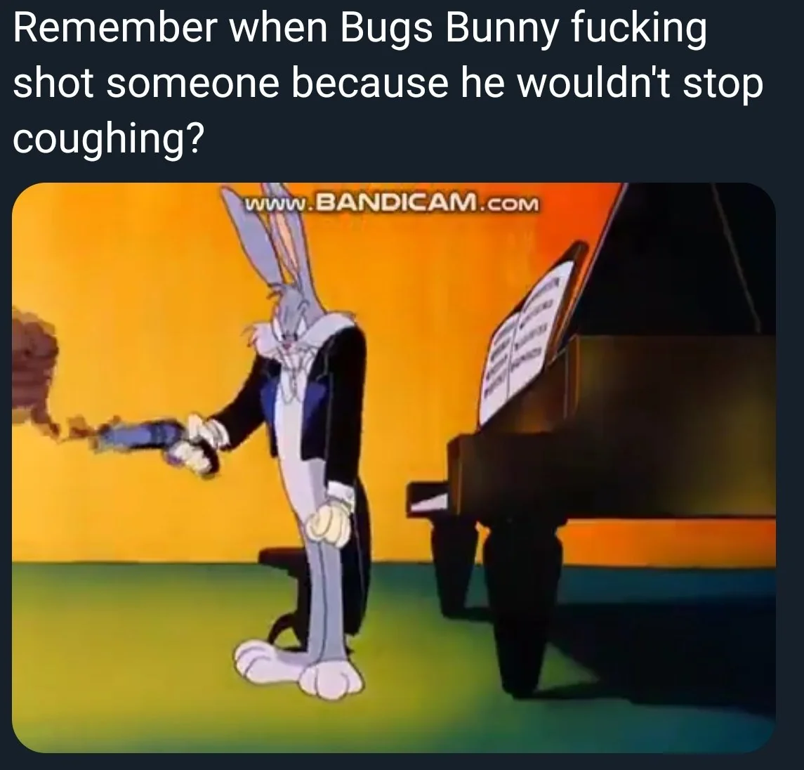Bugs Bunny, the original badass