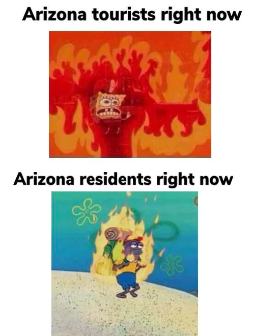 But it’s a dry heat!