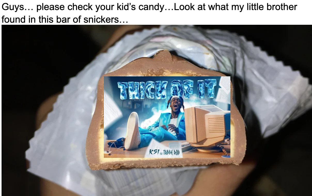 Check your candy...
