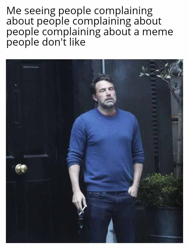 Complaining about complaining