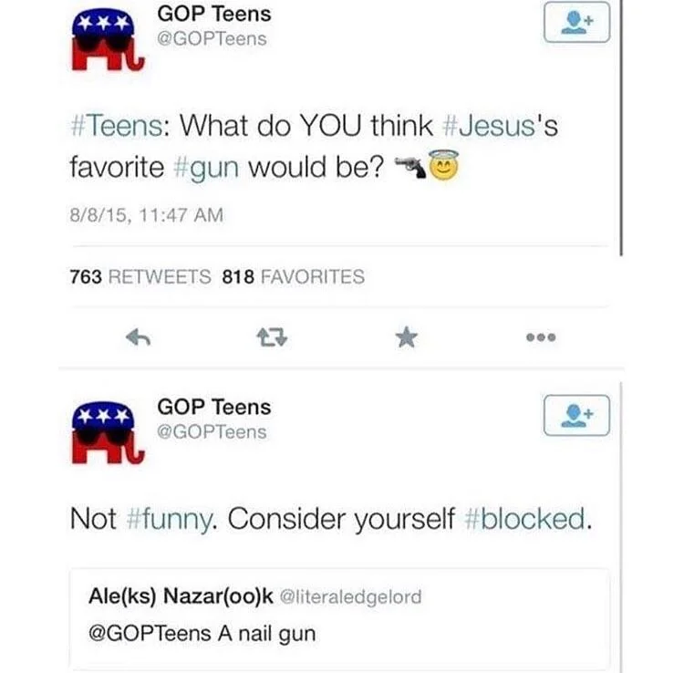 consider yourself #blocked