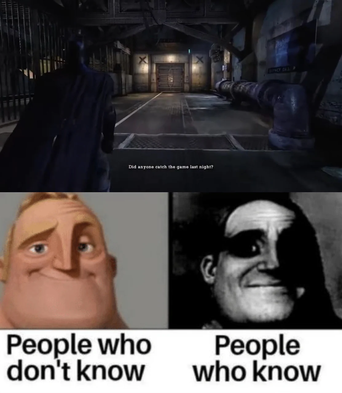 Did anyone catch the game last night?