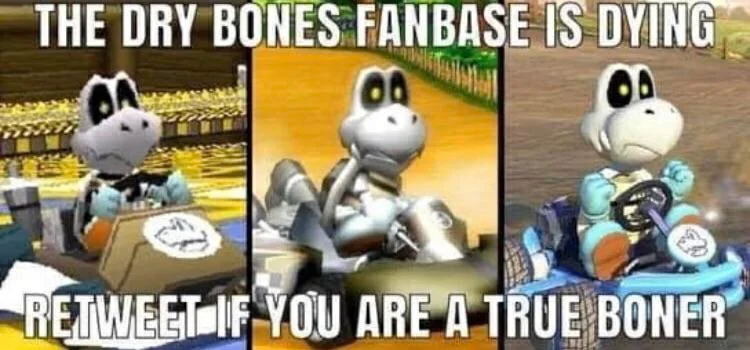 Dry bones fans only