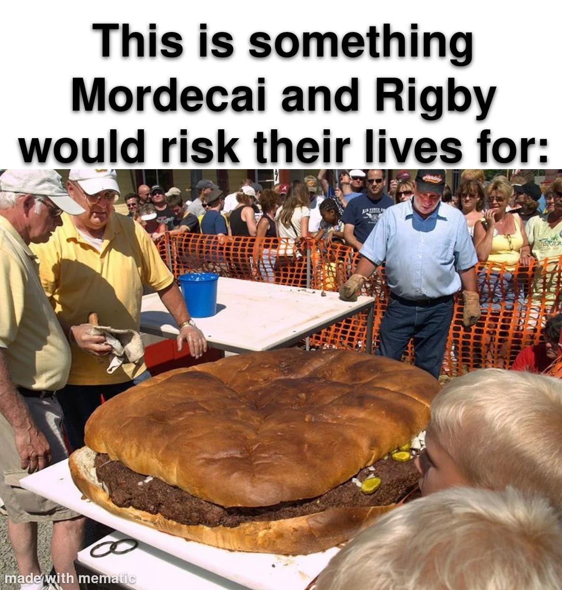 Dude, Benson's gonna be pissed...