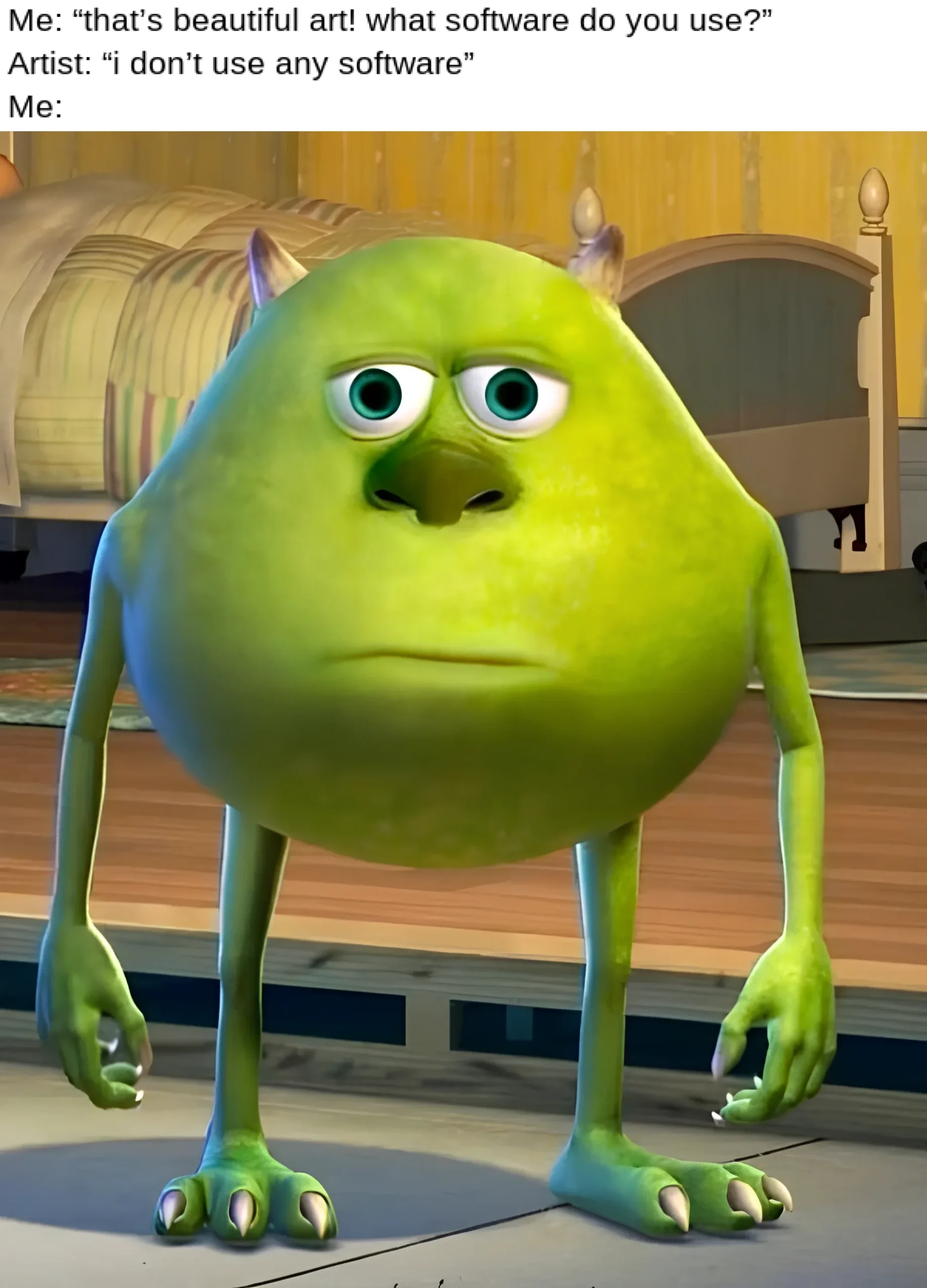 Every single time, I swear