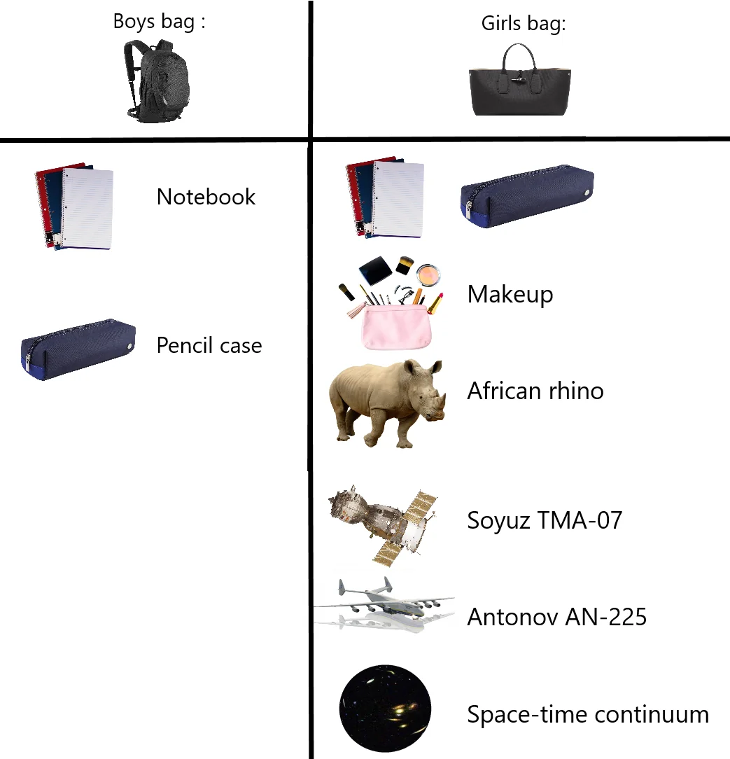 Everyone is talking about pockets but what about bags ?