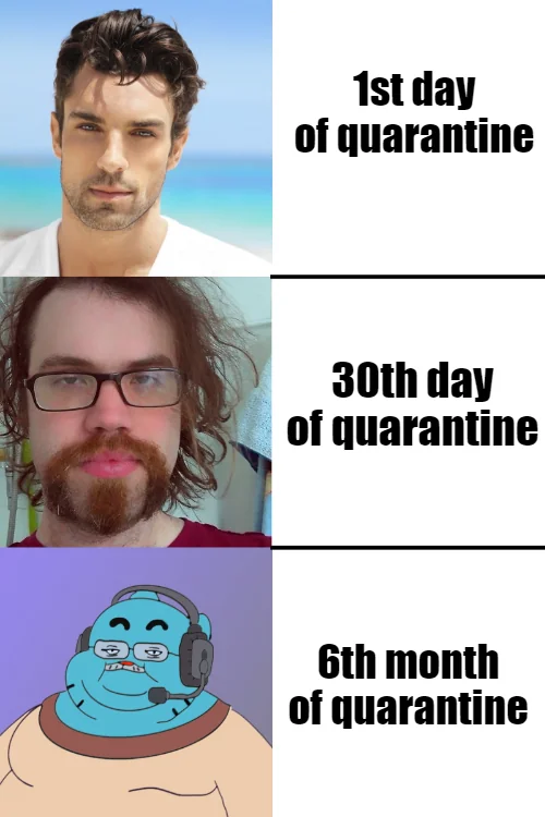 Fat gumball is streaming minecraft everyday