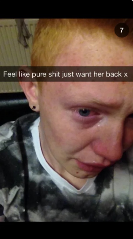 Feel like shit, just want her back.