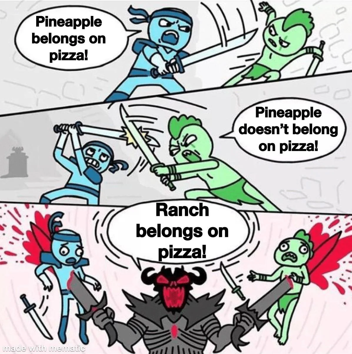 Fight me