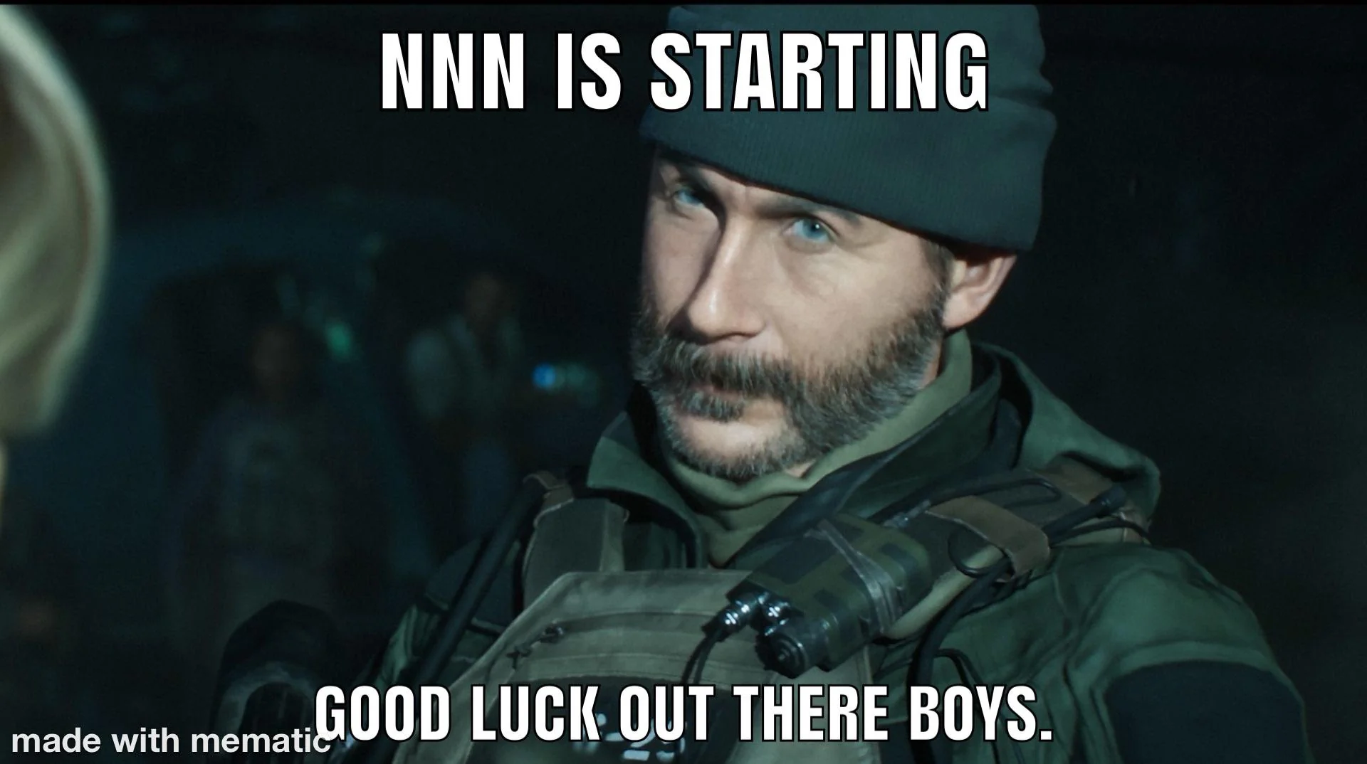 For me only 1 hour until I starts, good luck out there…