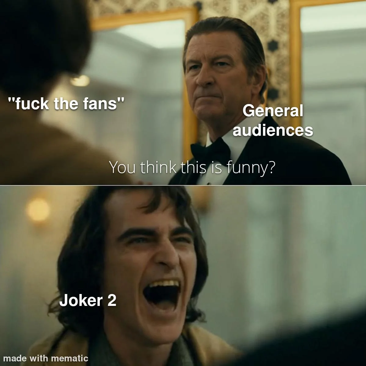 Fuck everyone who liked the first one I guess