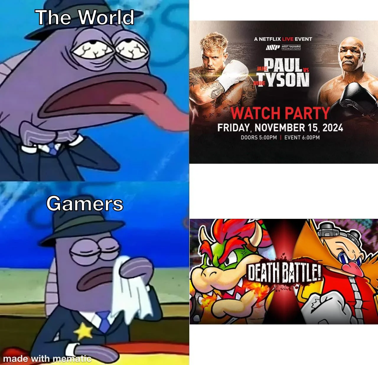 Gamers got to see the true fight of the year