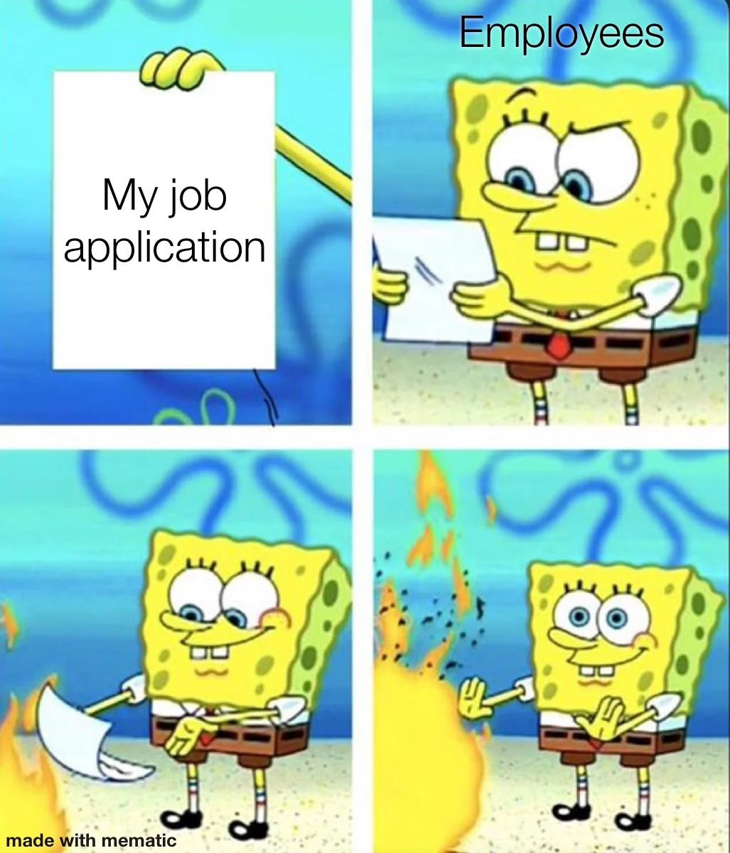 Getting a job be like