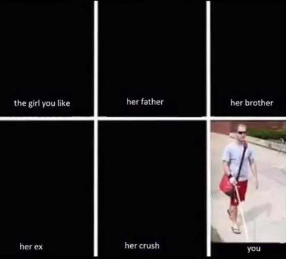 Going on a blind date