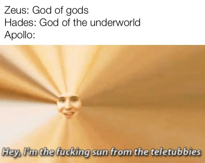 Good for Apollo though