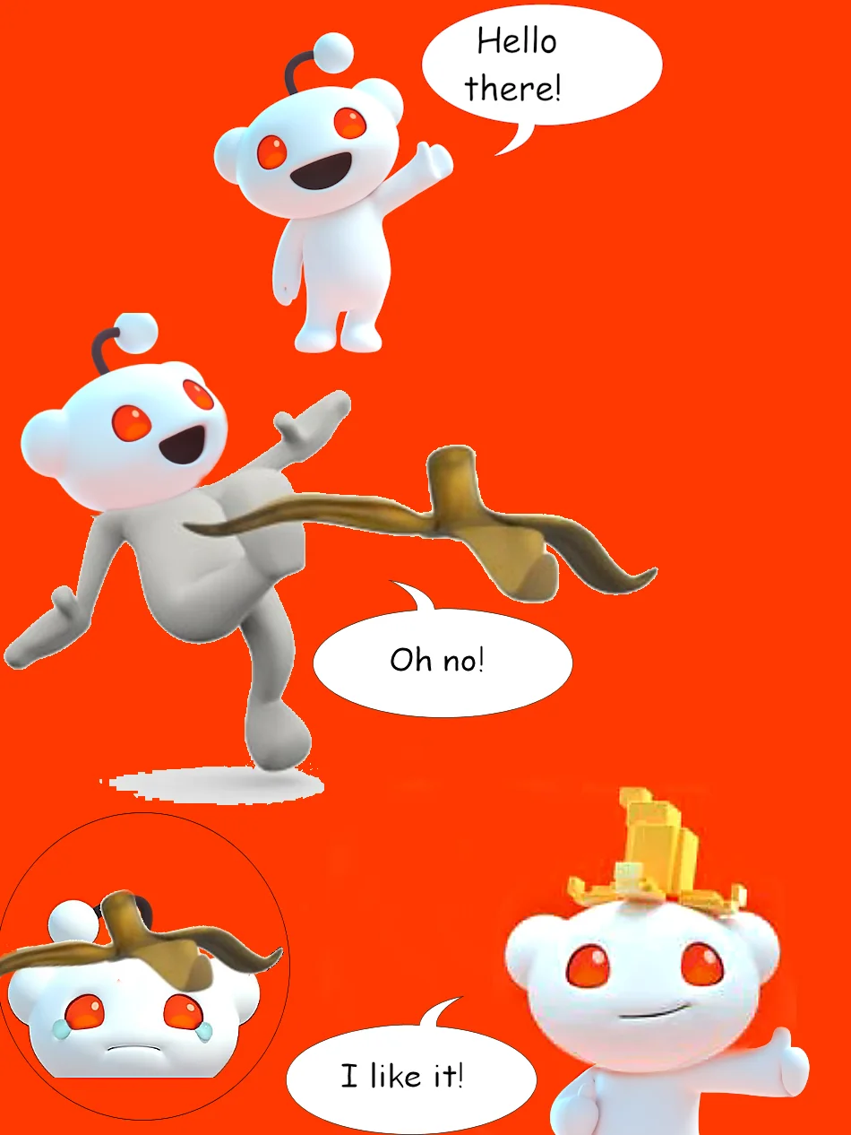 Good thing it was a banana not something else.