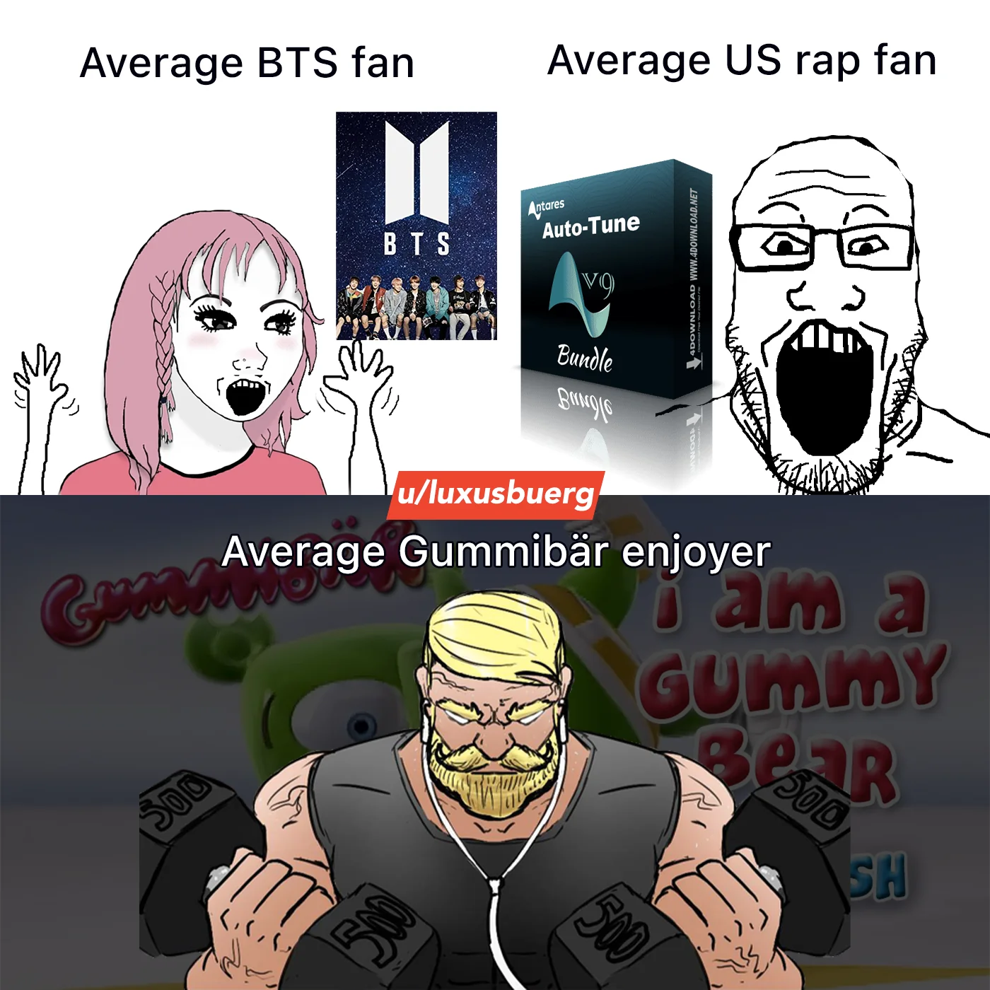 Gummy bear is goated