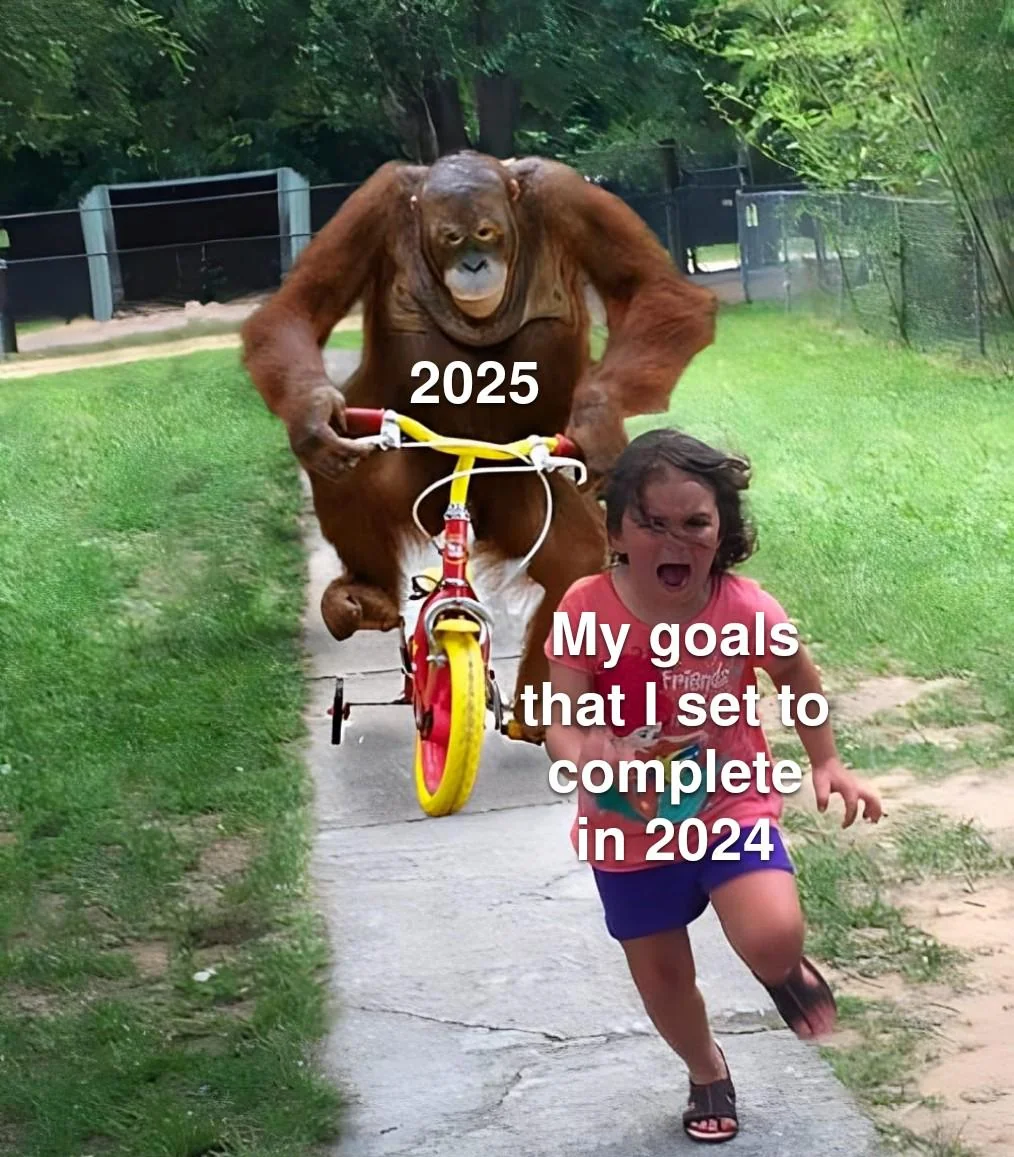 Had the realisation a bit too late.