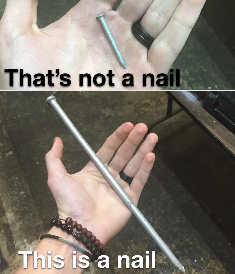 *happy Crocodile Dundee noises