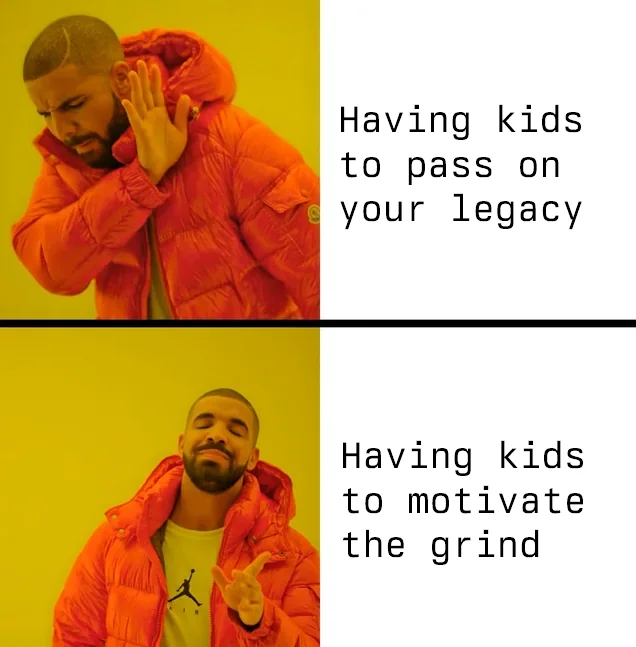 Having kids is the ultimate motivational boost