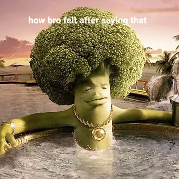 how bro felt after saying that