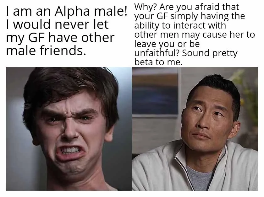 I am the Alpha! (Along as I have no competition at all)