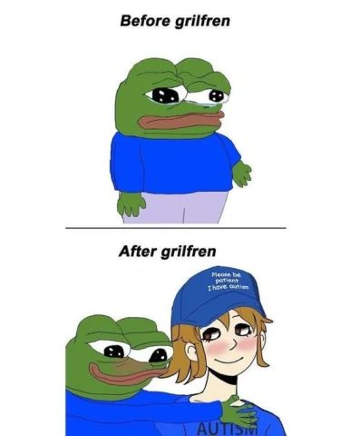 I finally have a girlfriend.