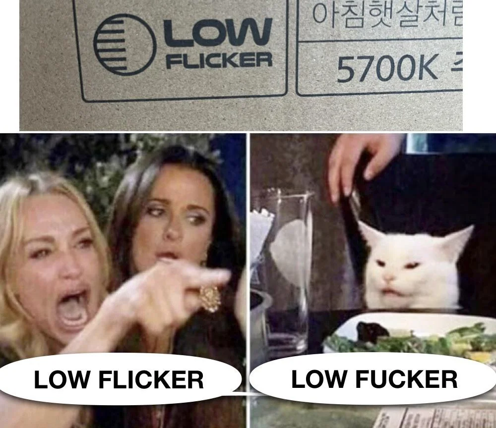 I find my light kinda weird