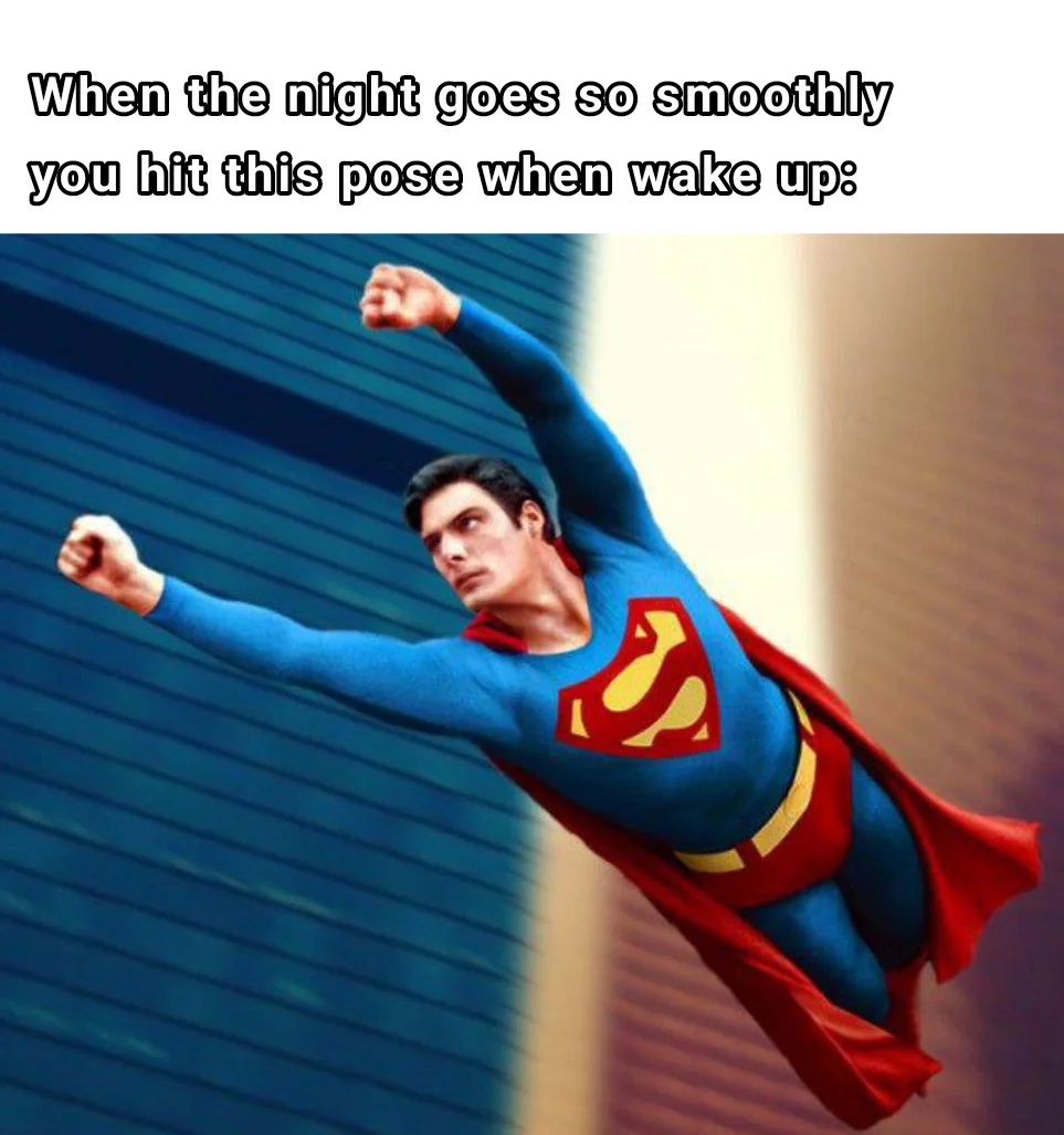 I had have a good night