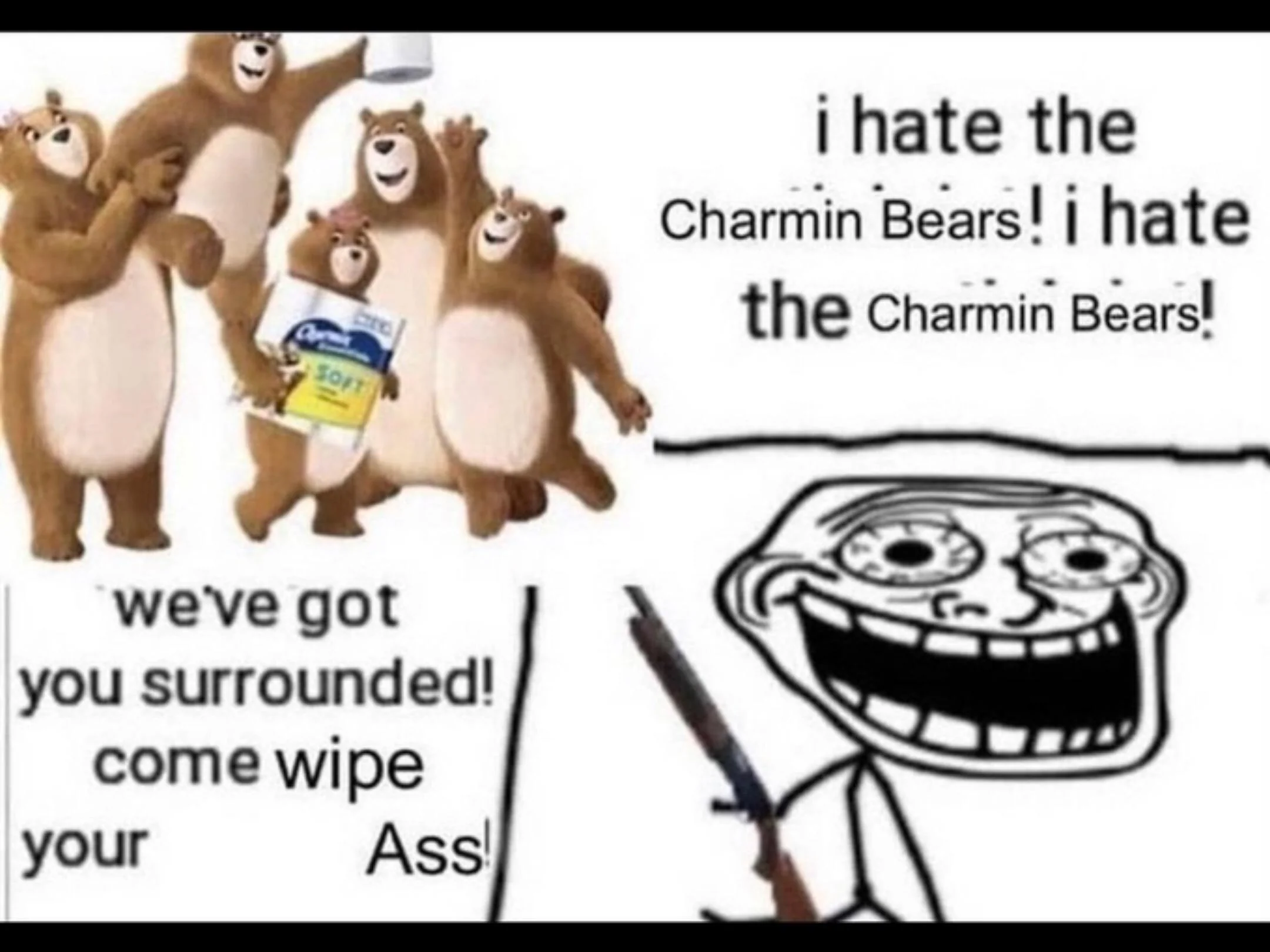 I hate the Charmin Bears!