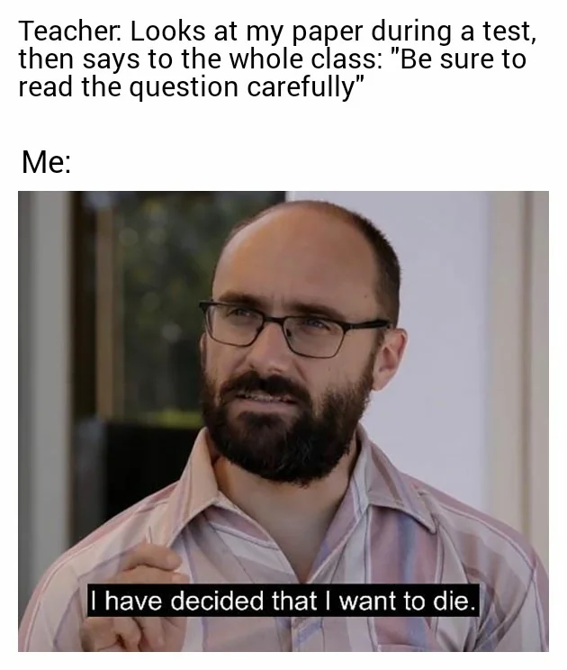 I hate when that happens…