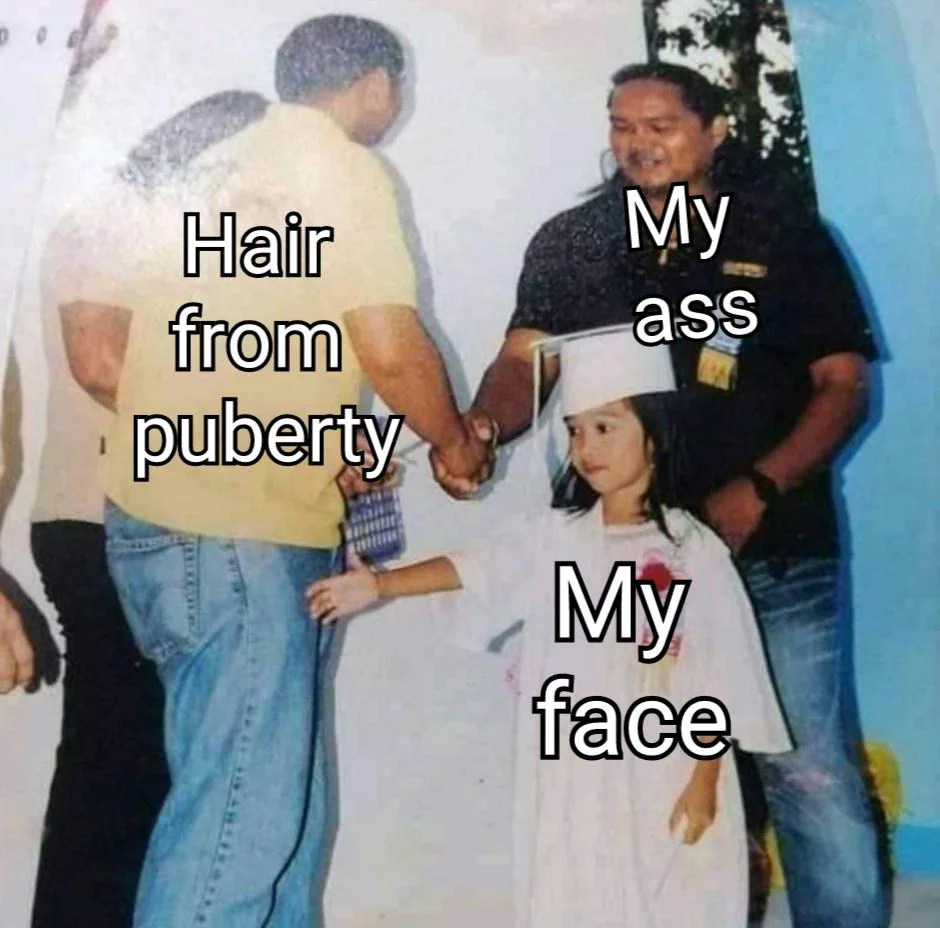 I just wanted a beard man