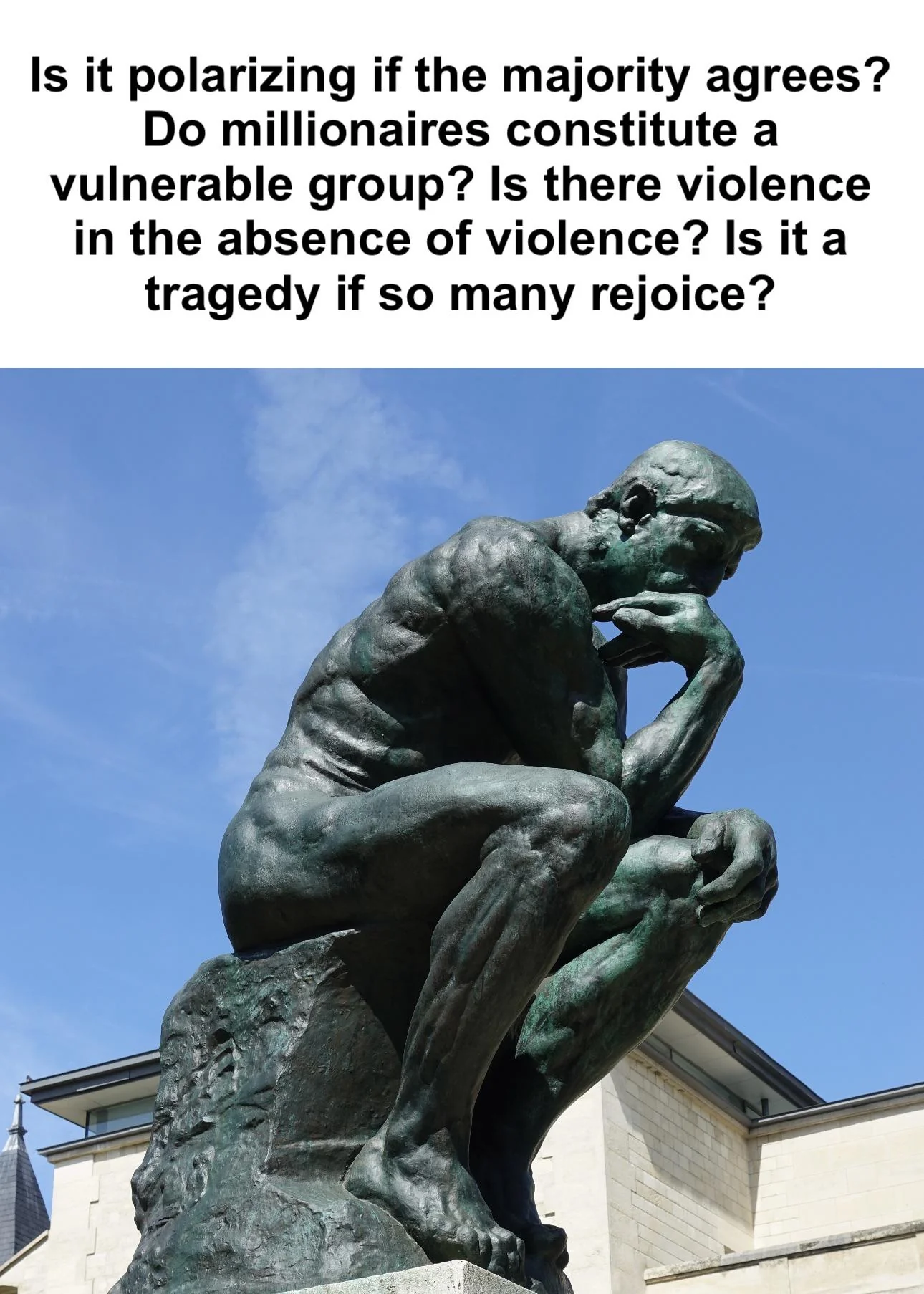 I keep breaking Rule 2 accidentally… I guess this sub is not for me