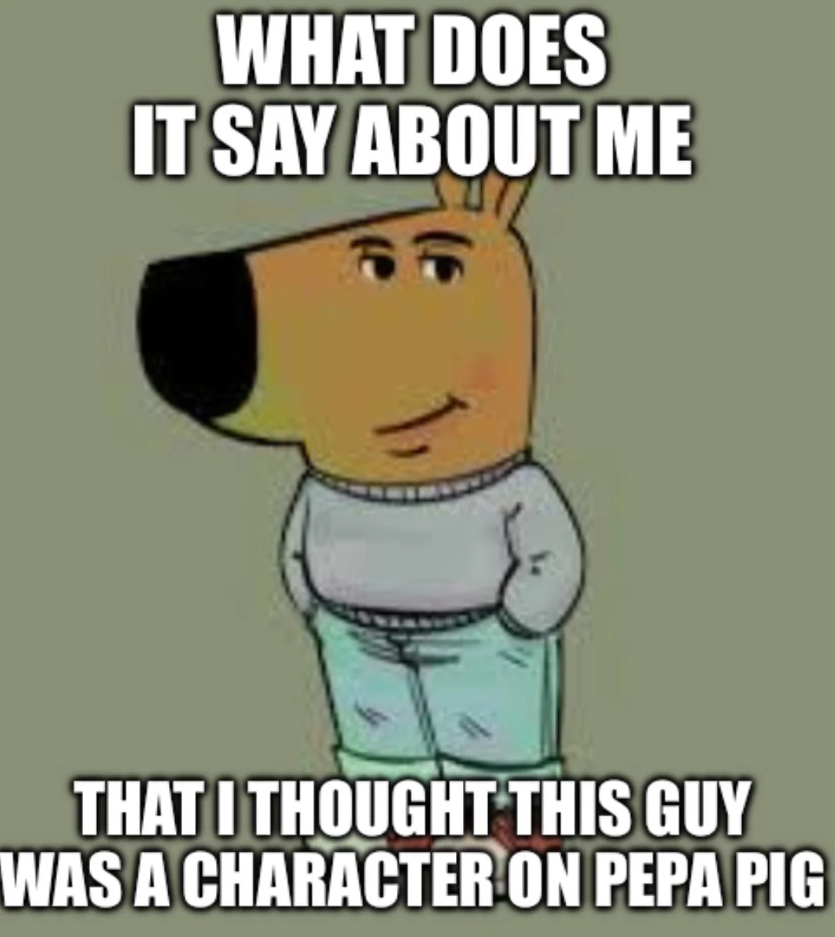 I really did think this was…