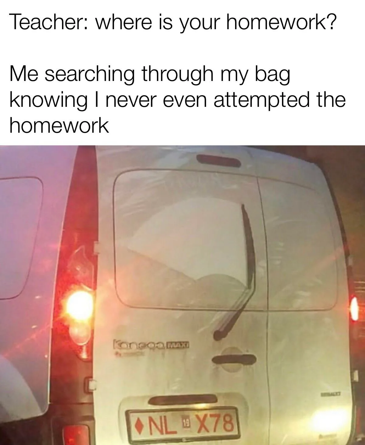 “I swear I remember putting it in my bag”