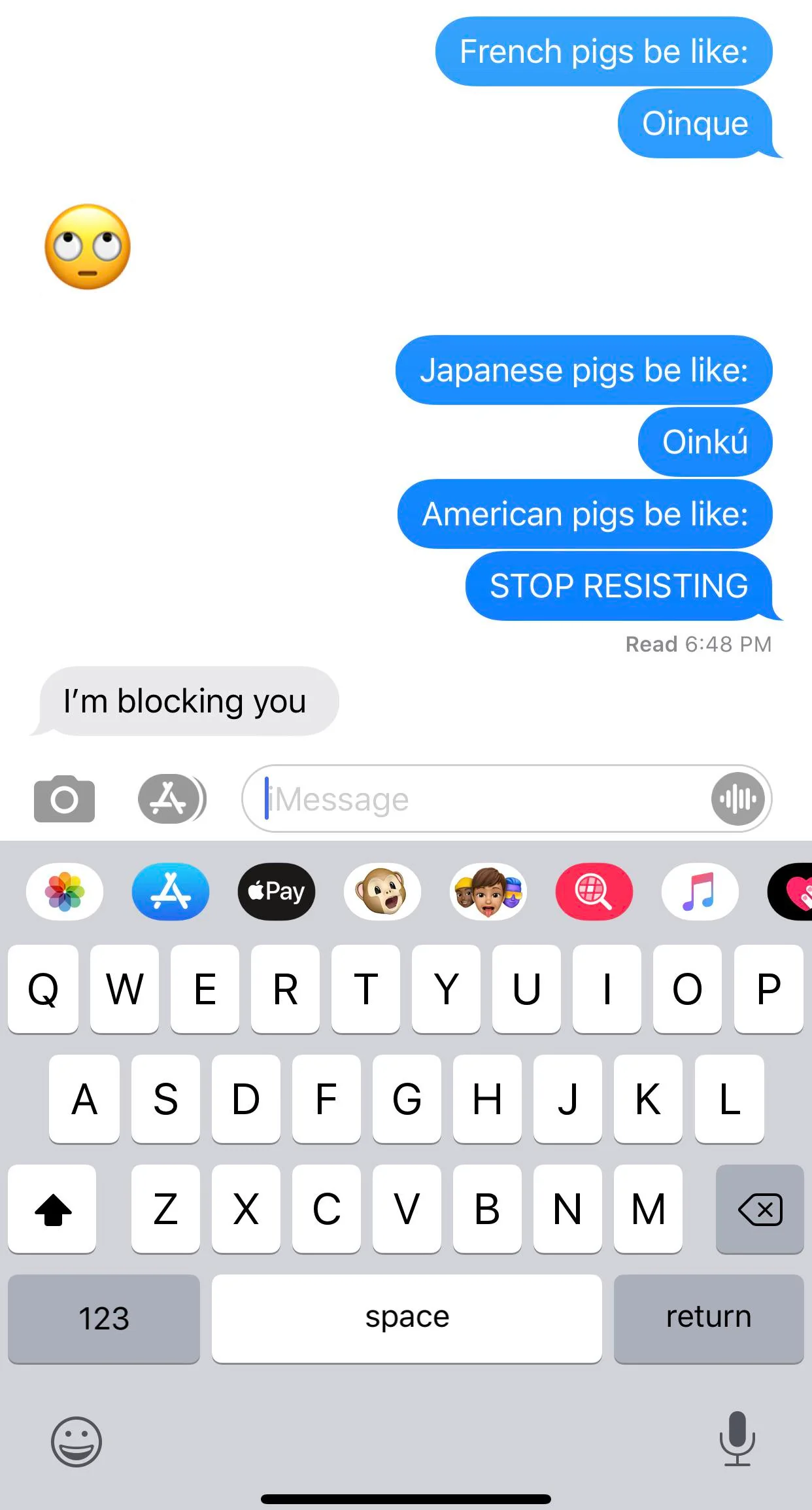 I think I annoyed my girlfriend