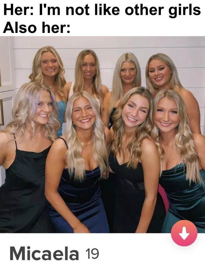 I think she's the blonde one