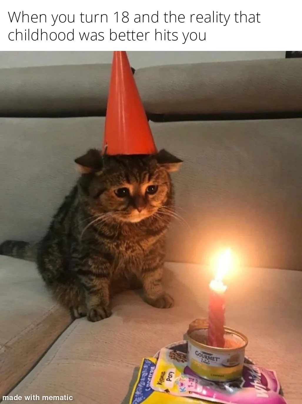 I turned 18 today...